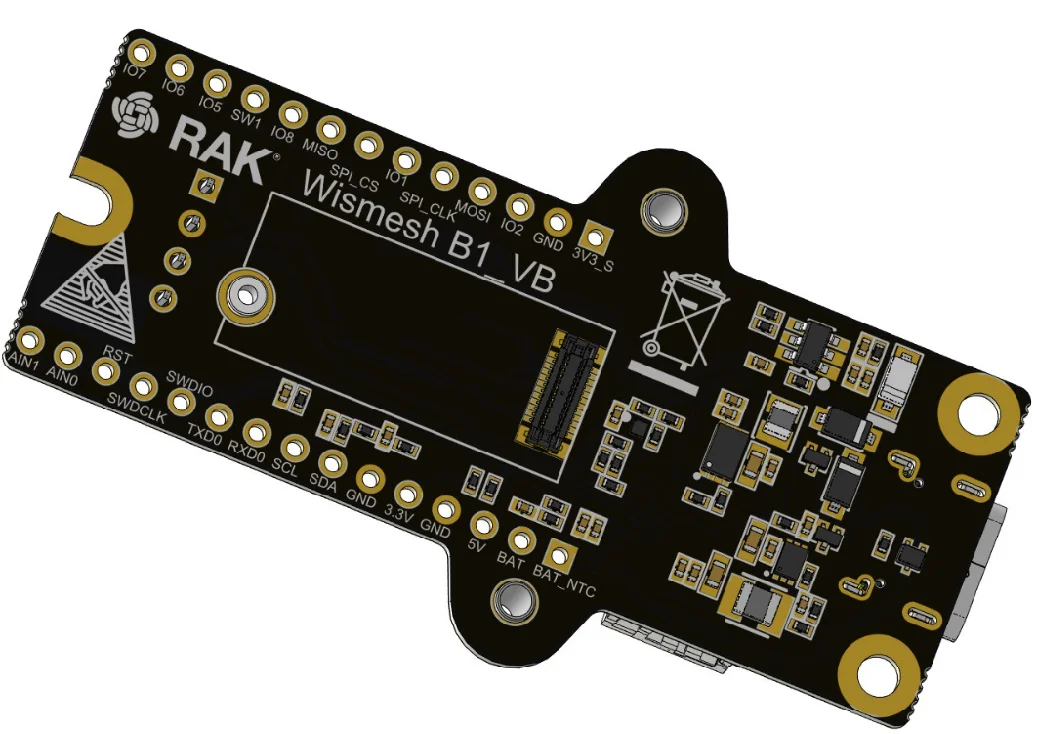 WisMesh Board ONE bottom view
