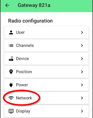 Network Configuration