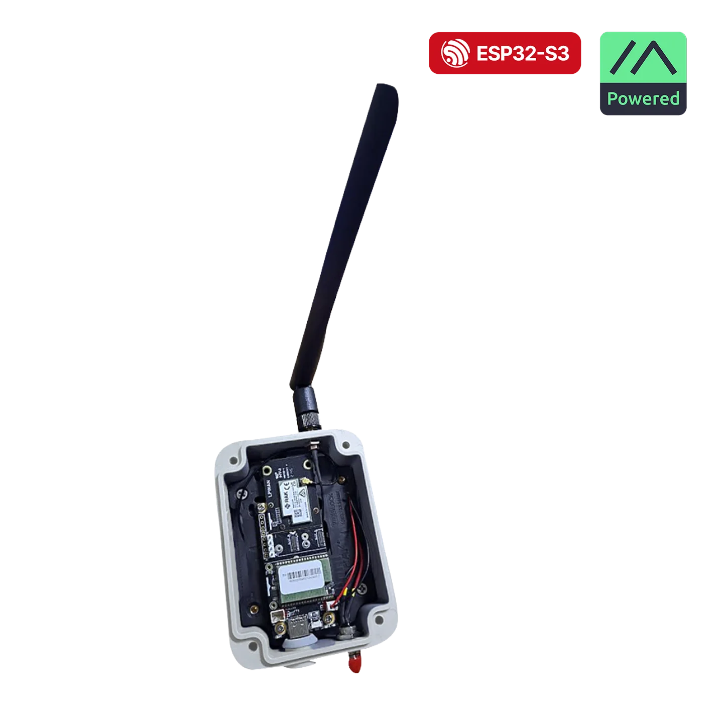 WisMesh WiFi MQTT Gateway in the Unify Enclosure 100x75x38mm
