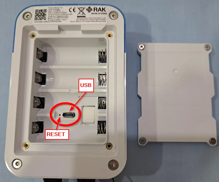 WisMesh Repeater USB access