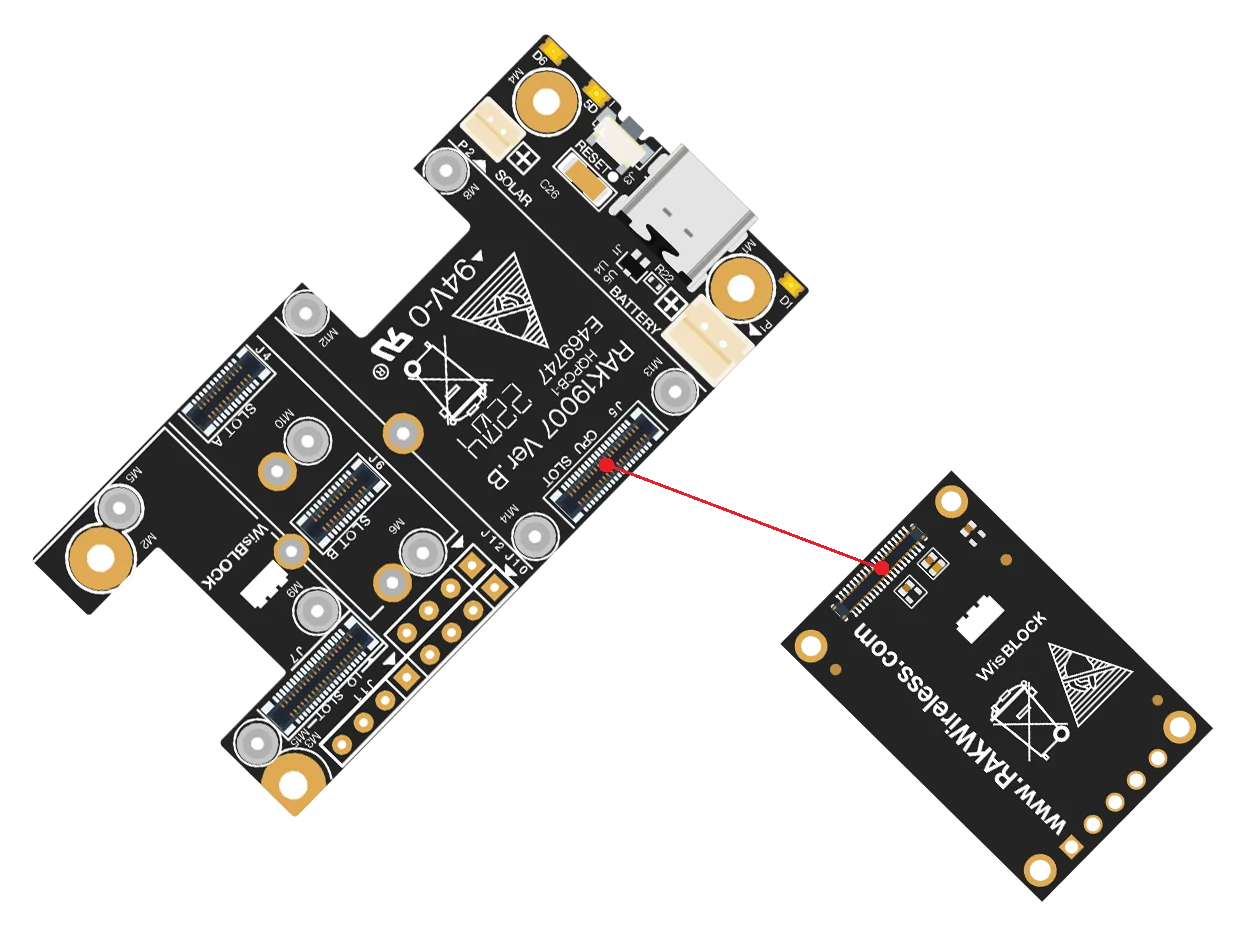 RAK3312 Mounting Sketch
