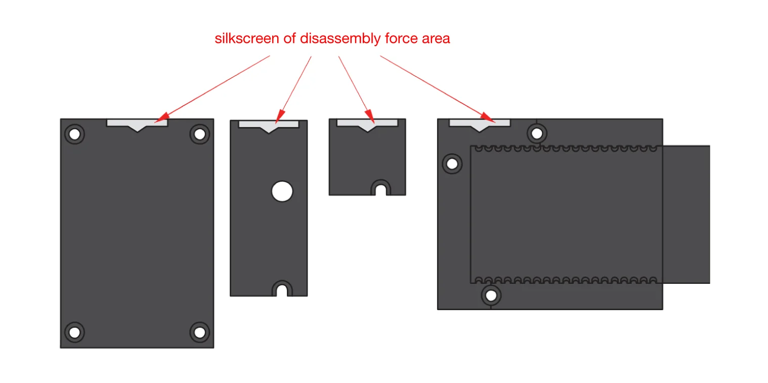 Detaching silkscreen on the WisBlock module