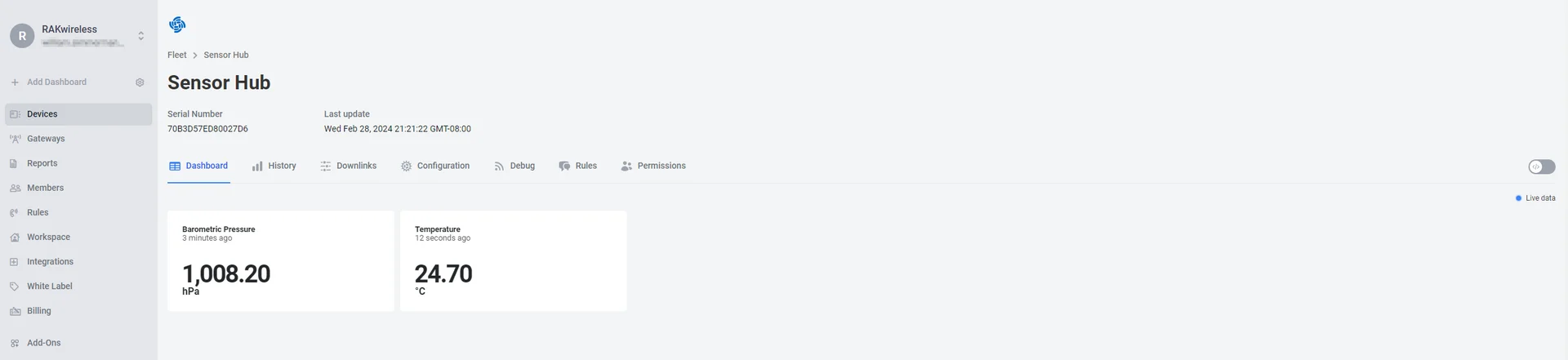 Added Widget