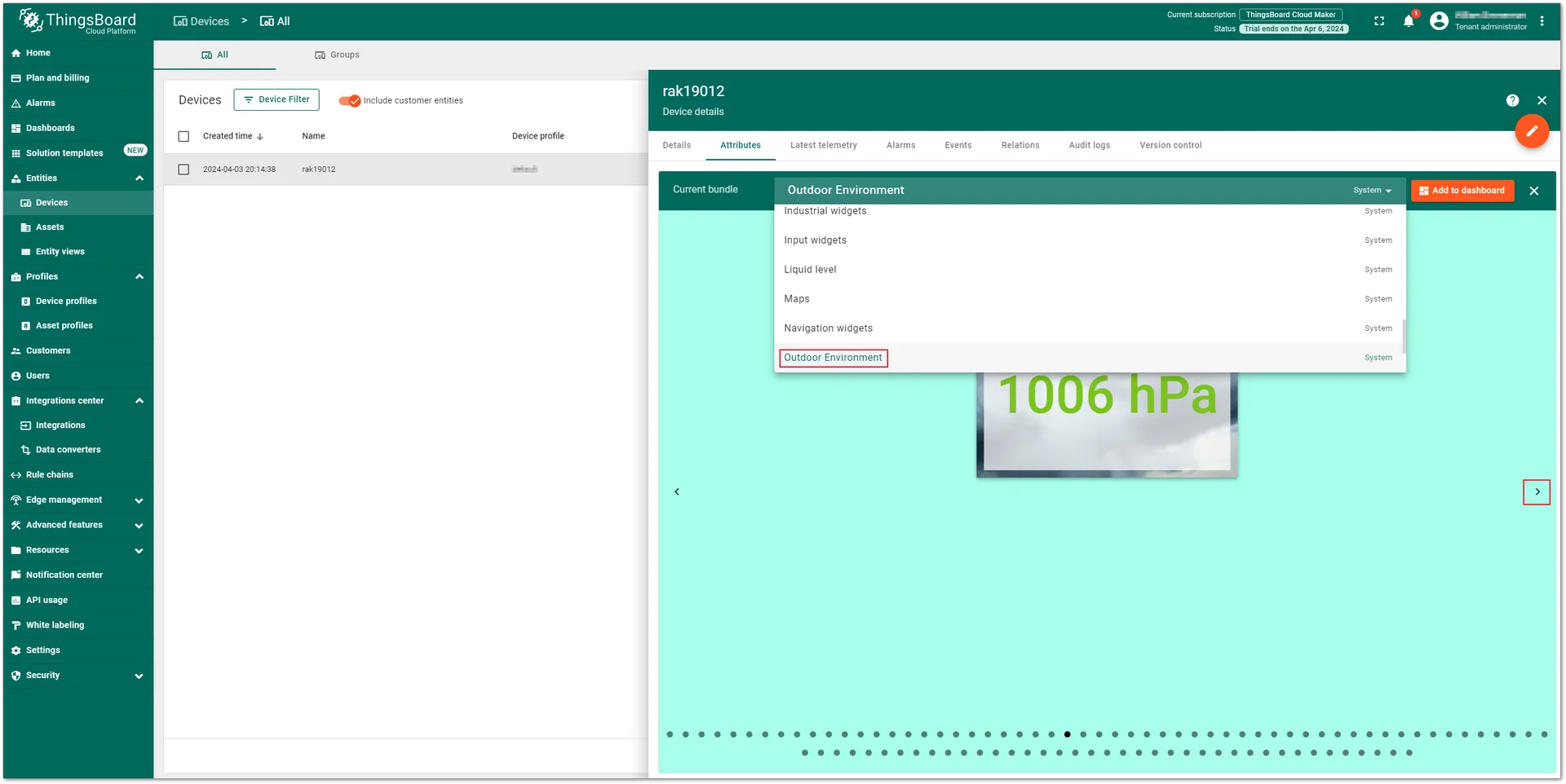 Select Widget