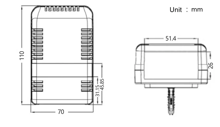 Sensor Dimensions