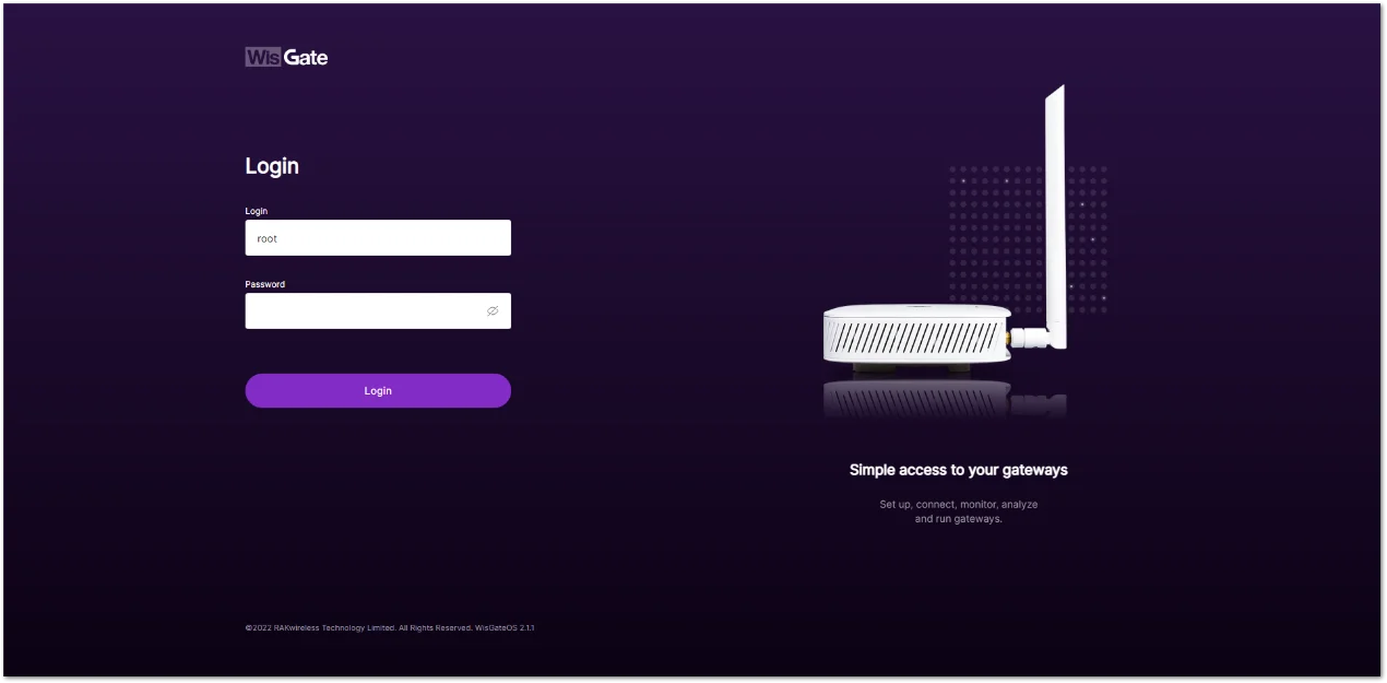 WisGate OS Web Management Platform