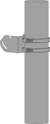 Secure the mounting bracket