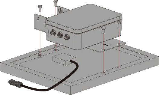 Attach RAK9154 to solar panel