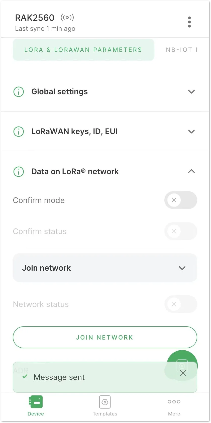 Join the network