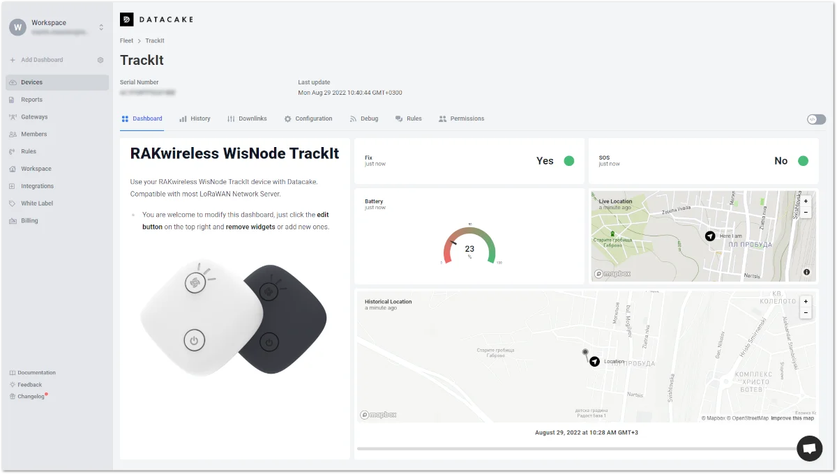 TrackIt Dashboard