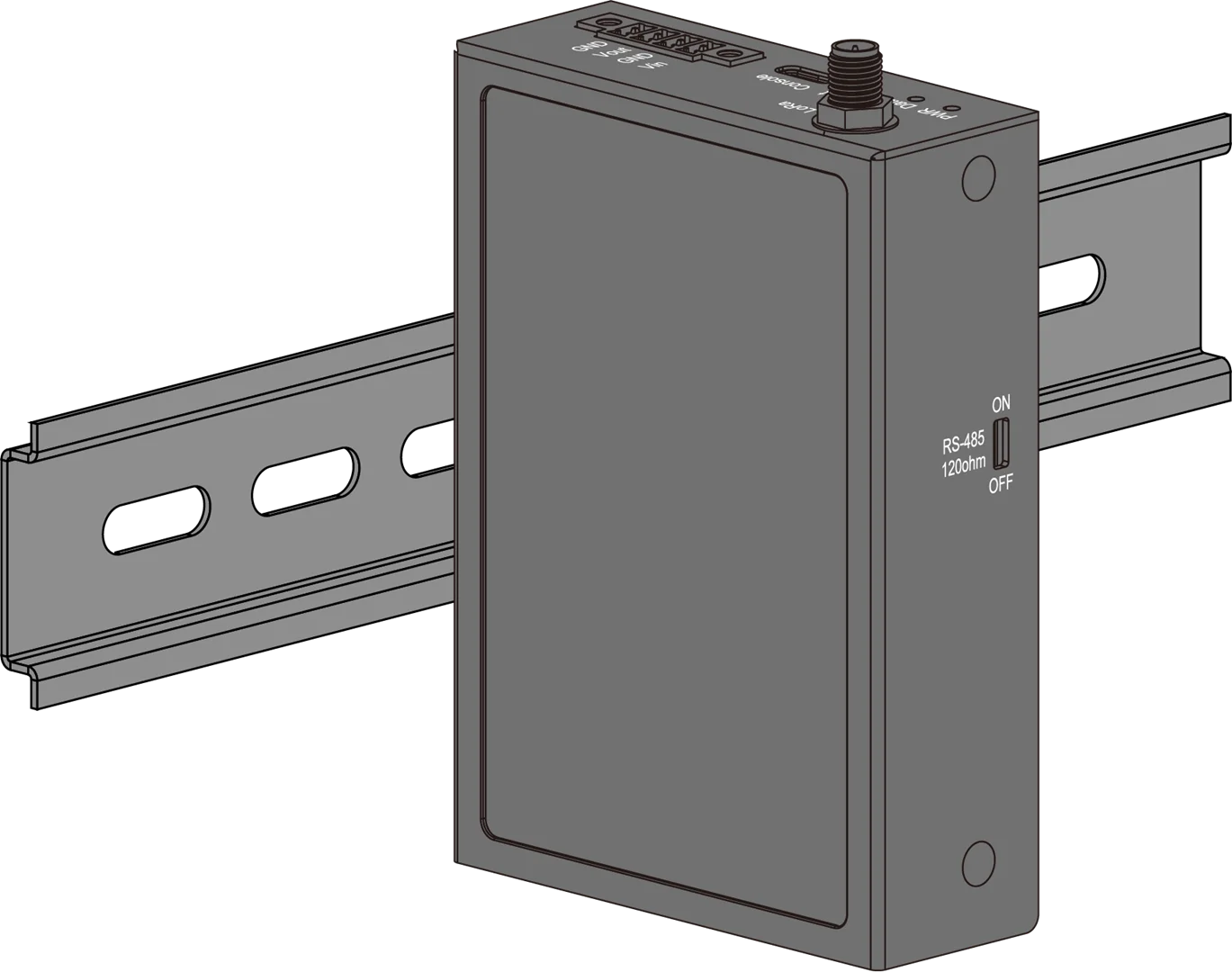 DIN rail mounting