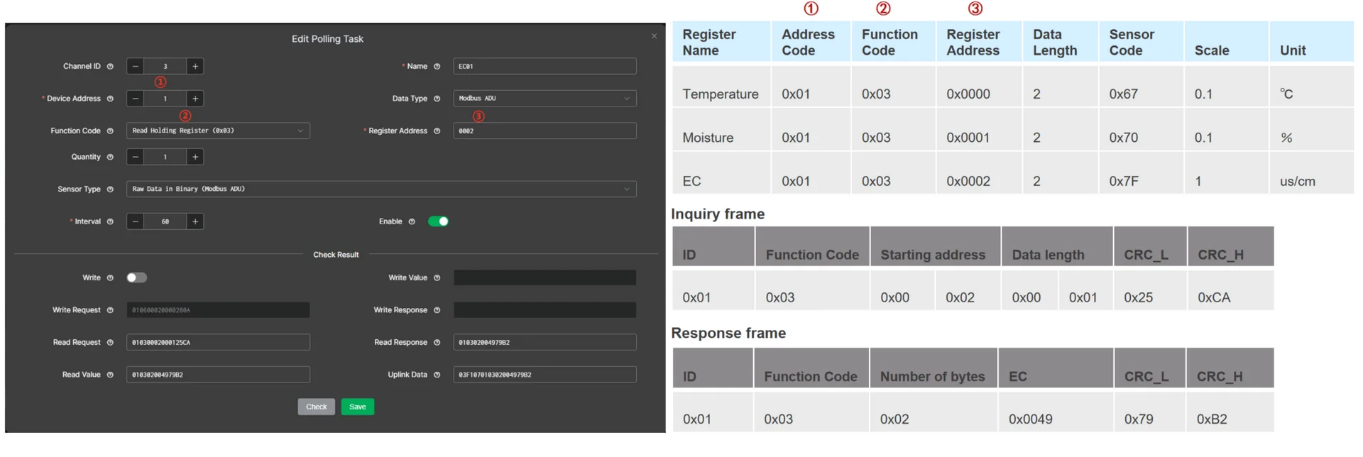 Add a EC polling task