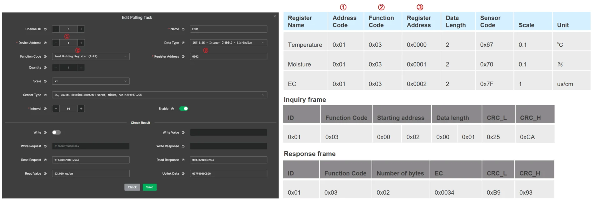Add an EC polling task