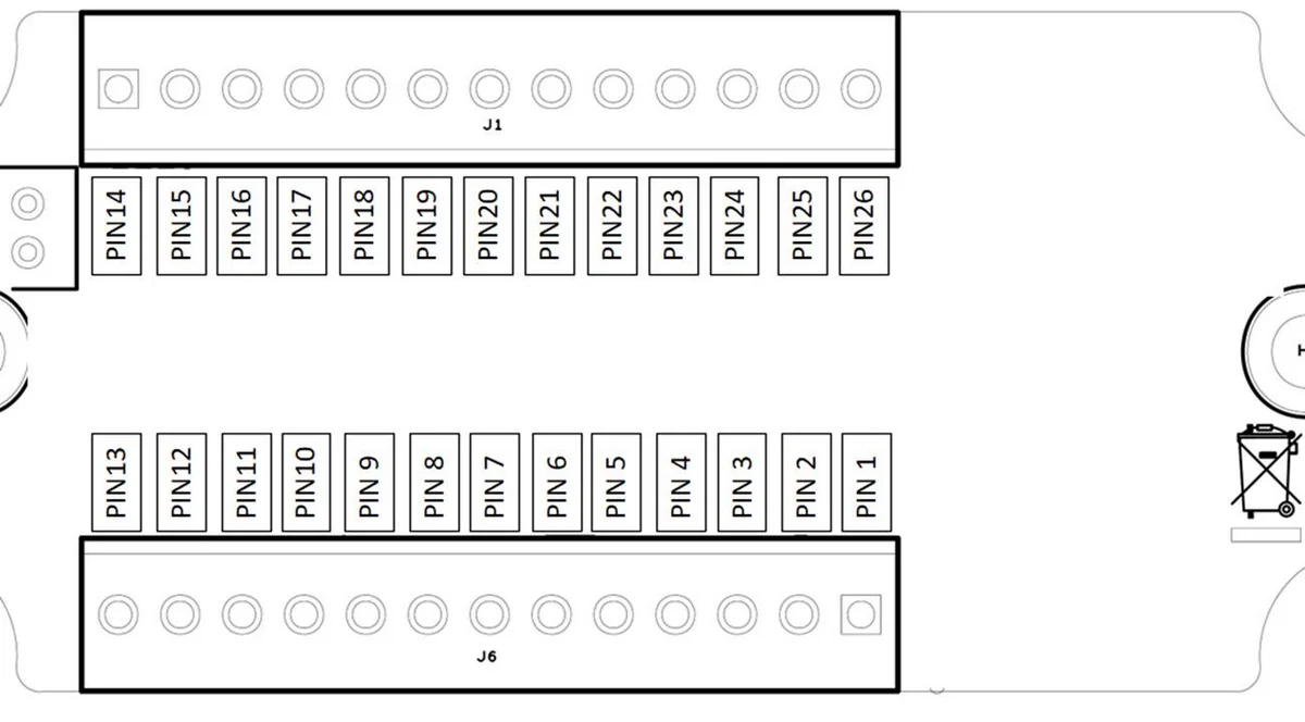 RAK2560 WisNode Probe IO PCBA pin definition