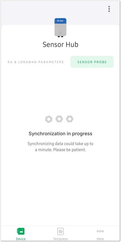 Synchronization in progress