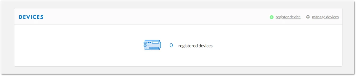 Device Section