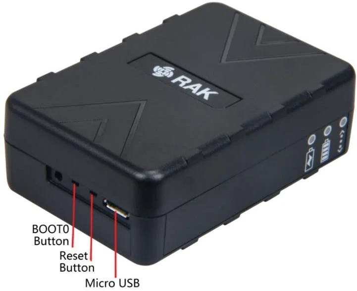 RAK7200 WisNode Track Lite Interfaces