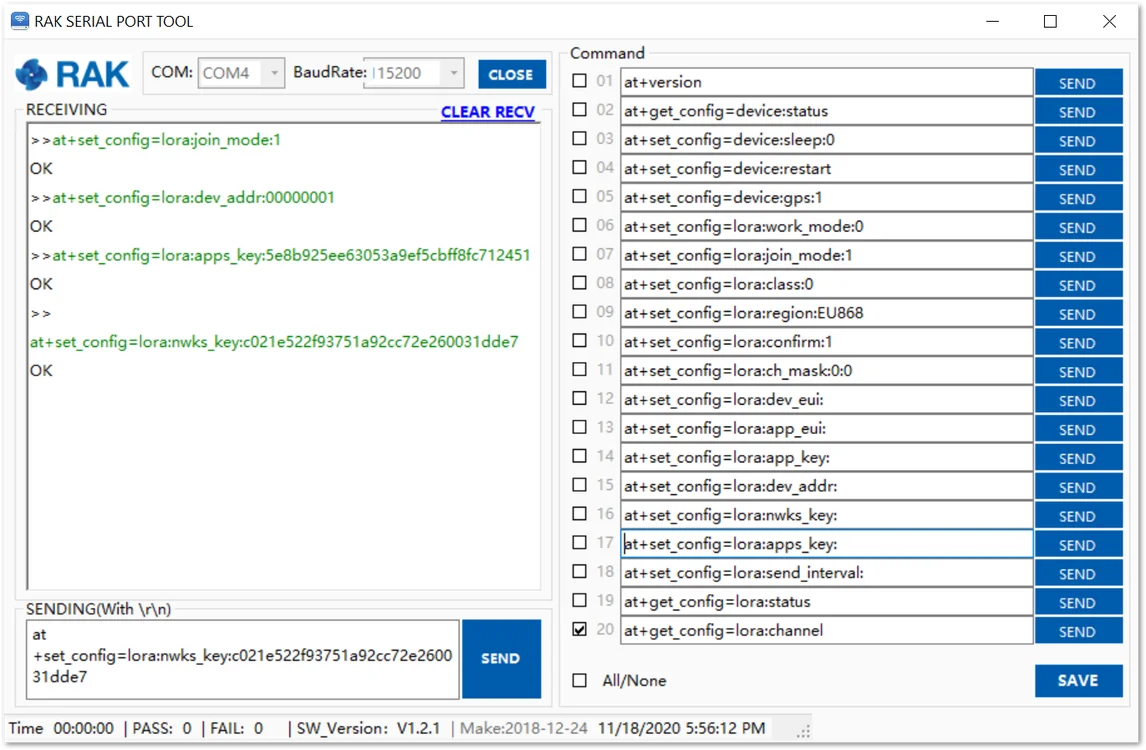Configuring the WisNode Button 4K in ABP mode