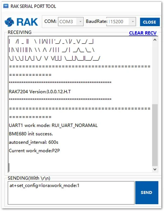 LoRaP2P Mode