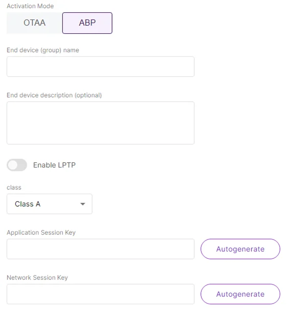 Adding ABP device