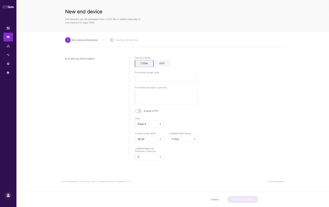 Successfully created application