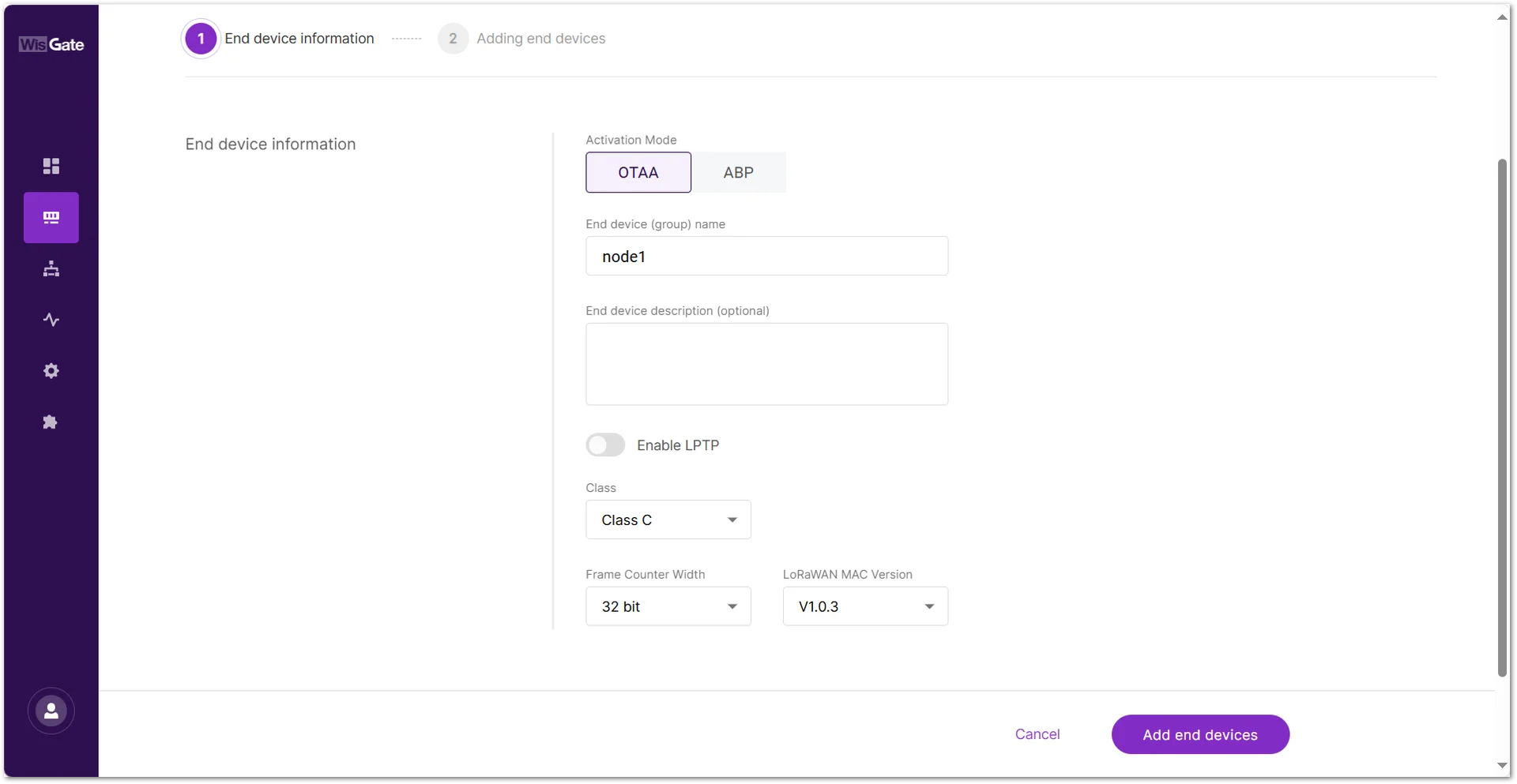 Add Device Manually