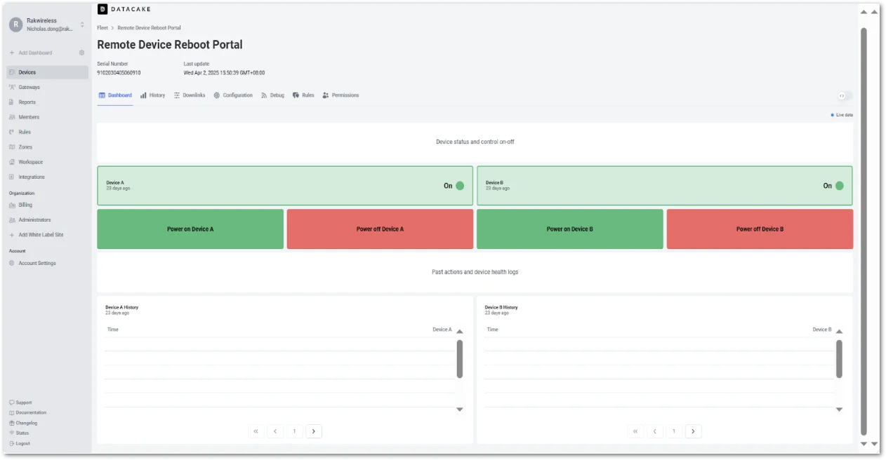 Add other dashboard widget