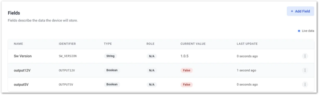 Add all field on Datacake