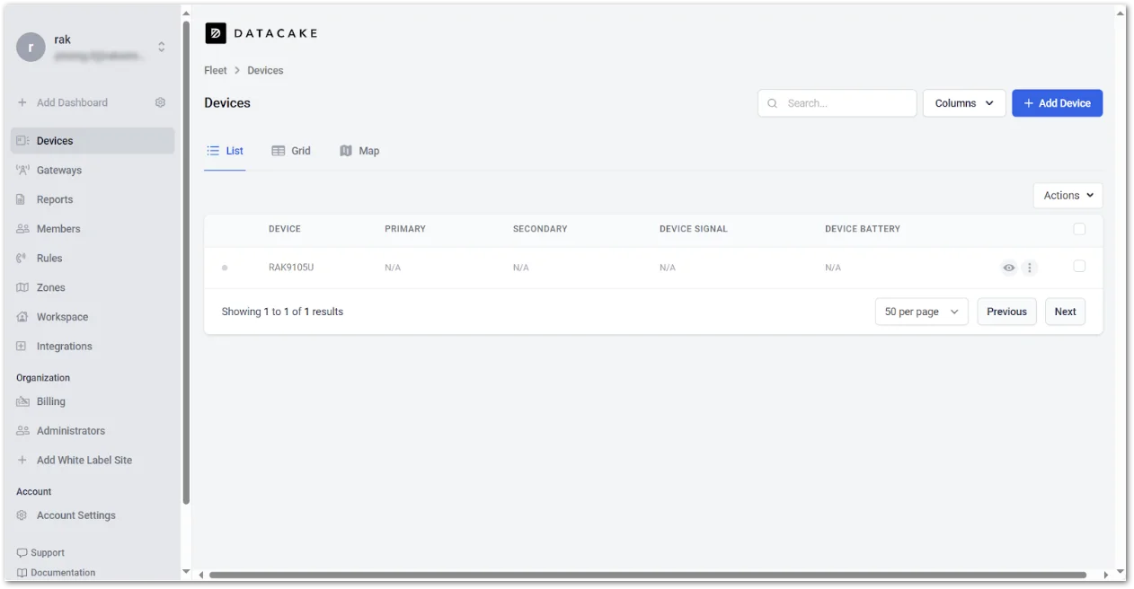 Open the payload decoder configuration