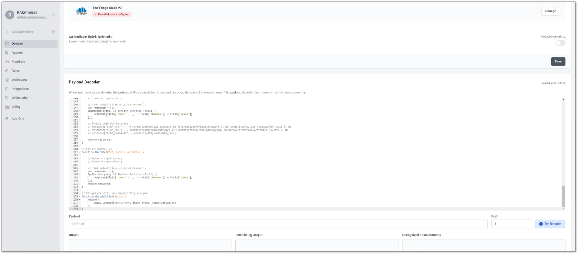 Decoder Code