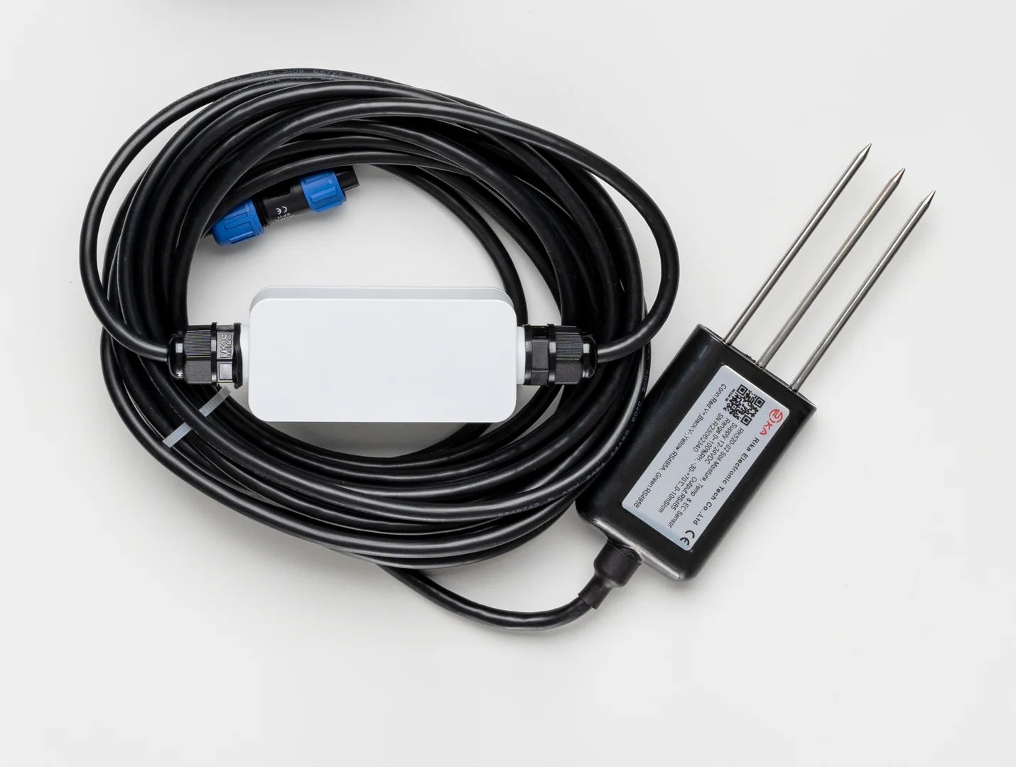 Sensor Probe IO and the Soil Moisture, Temperature, and Electrical Conductivity Sensor