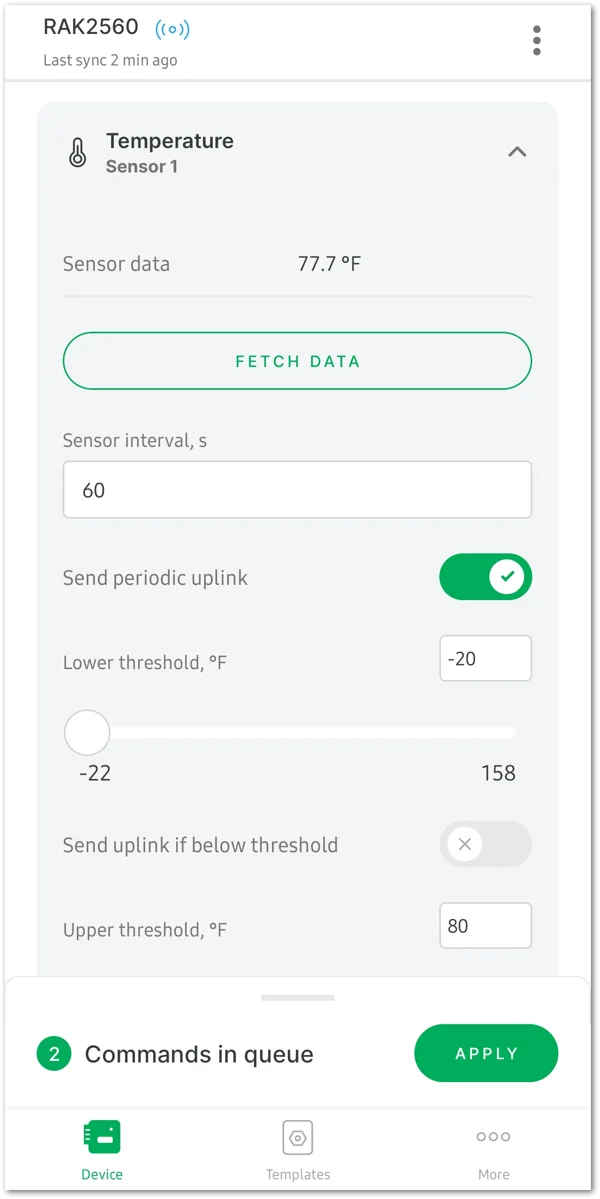 Apply Commands