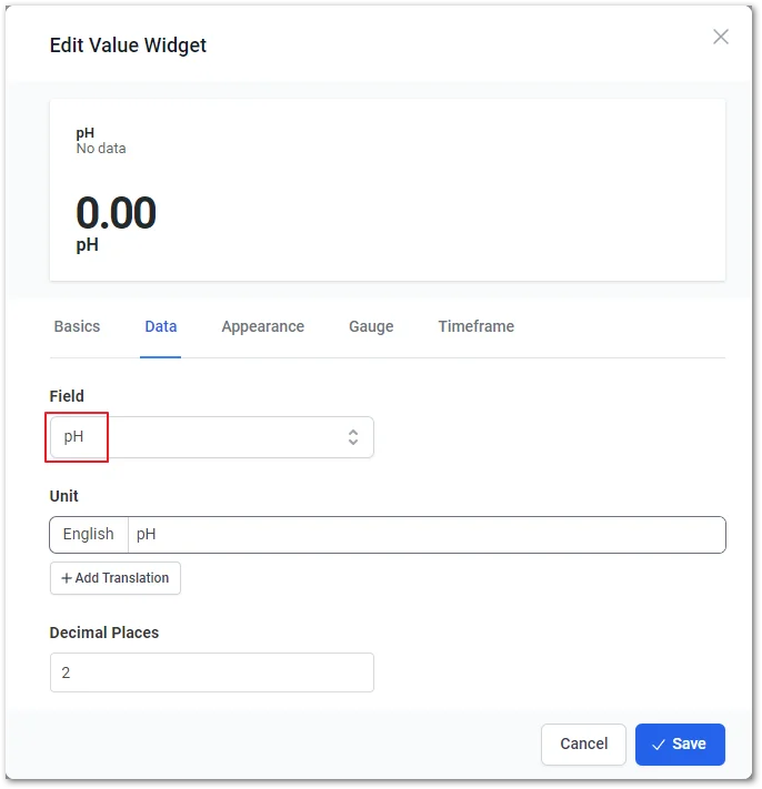 Setting Parameters