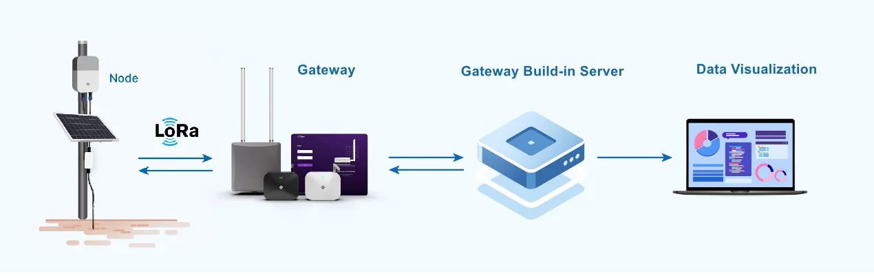 Gateway built-in NS application scenario