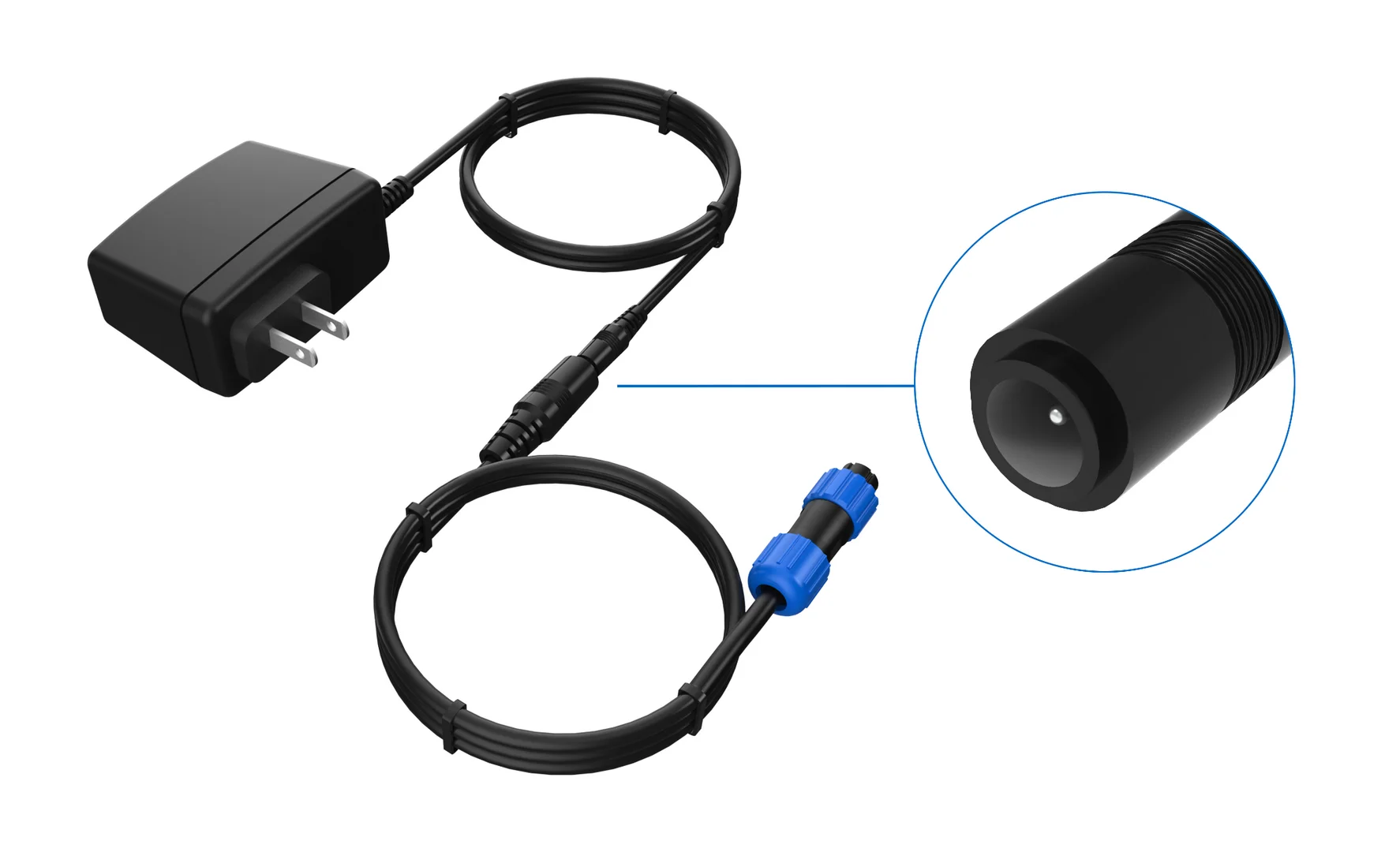 Power adapter connection