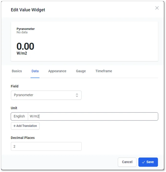 Setting Parameters