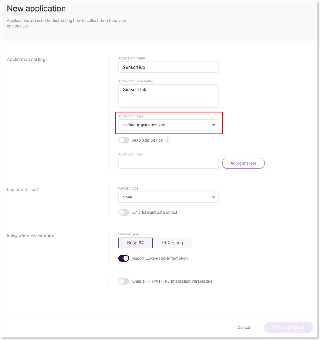 Unified Application Key