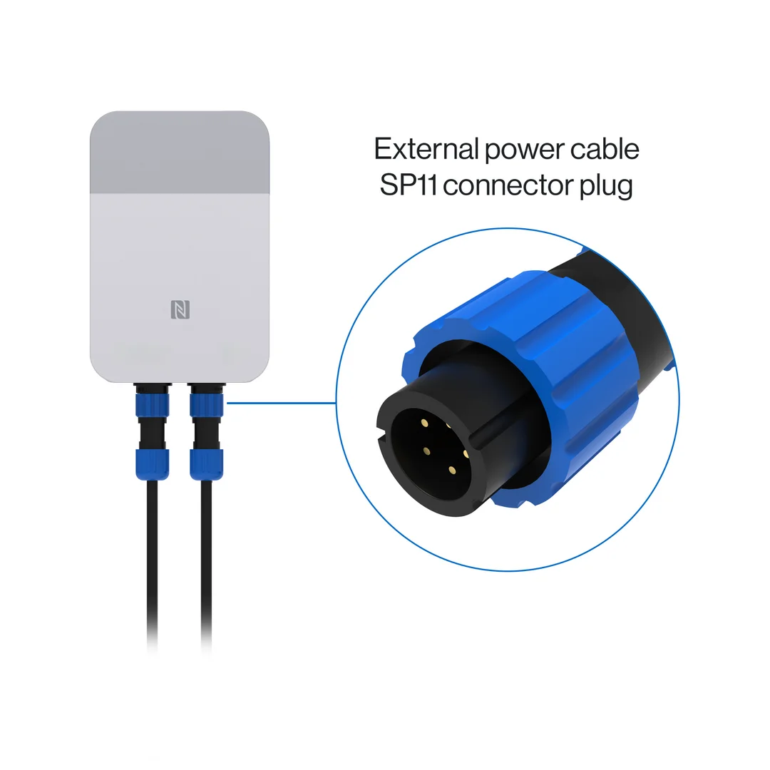 Connect external power supply