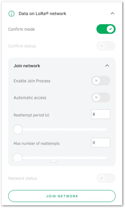 Data on LoRa Network