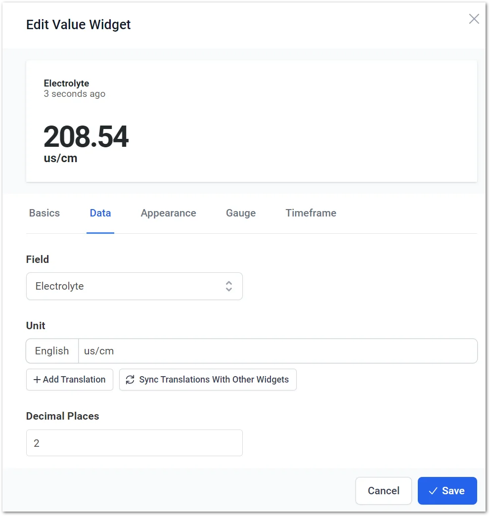 Setting Parameters