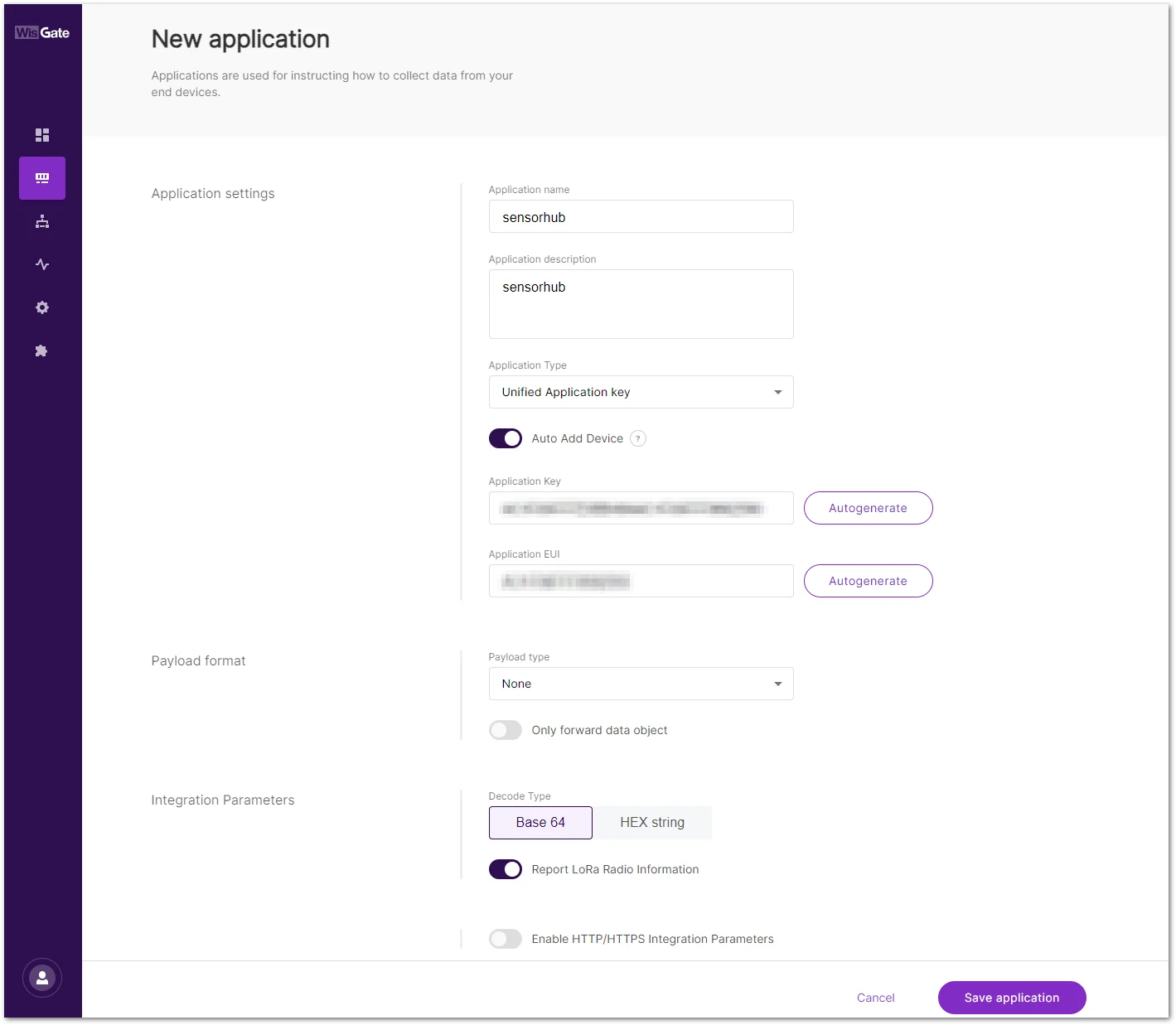 Unified Application Key