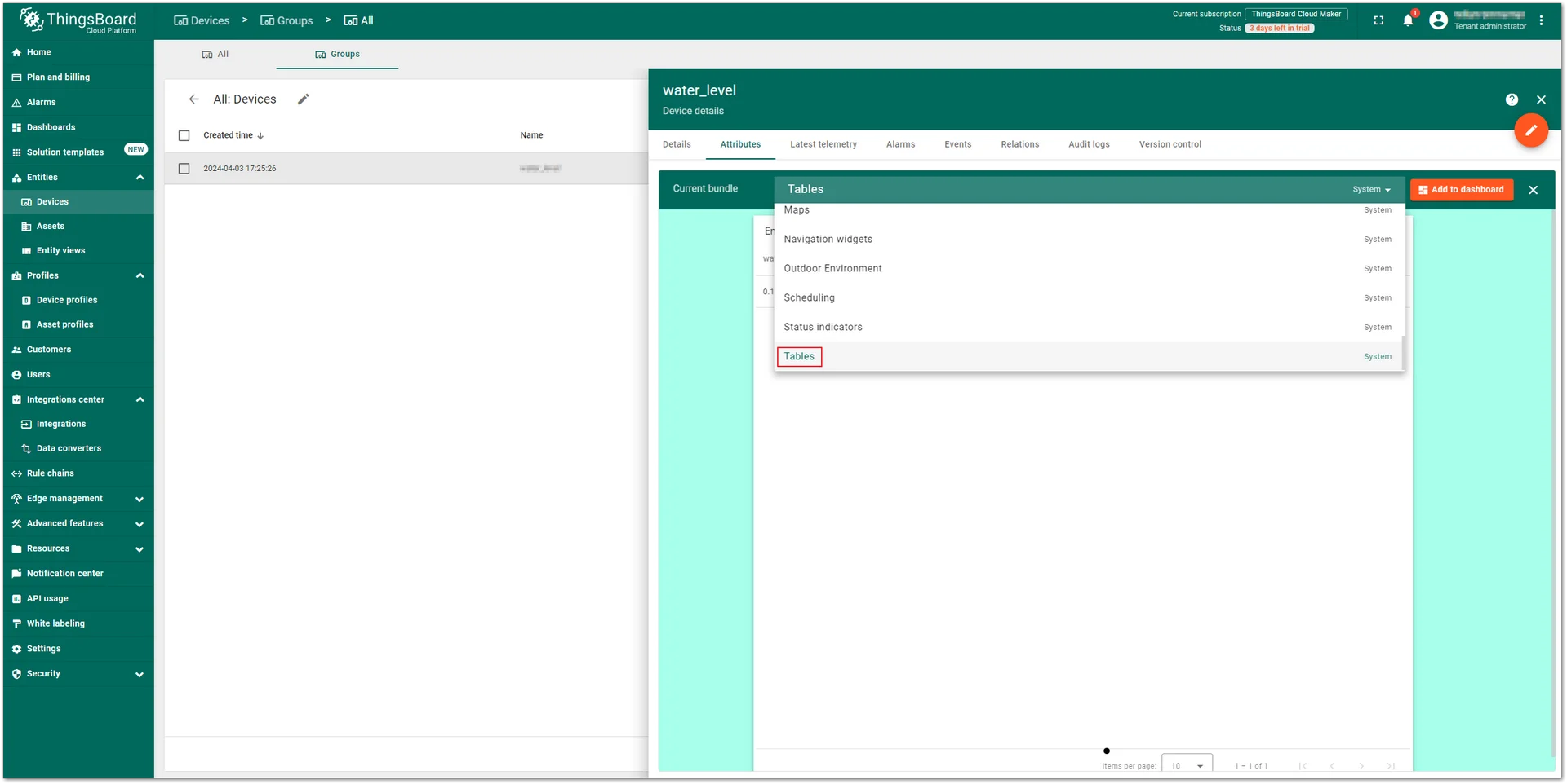 Select Widget