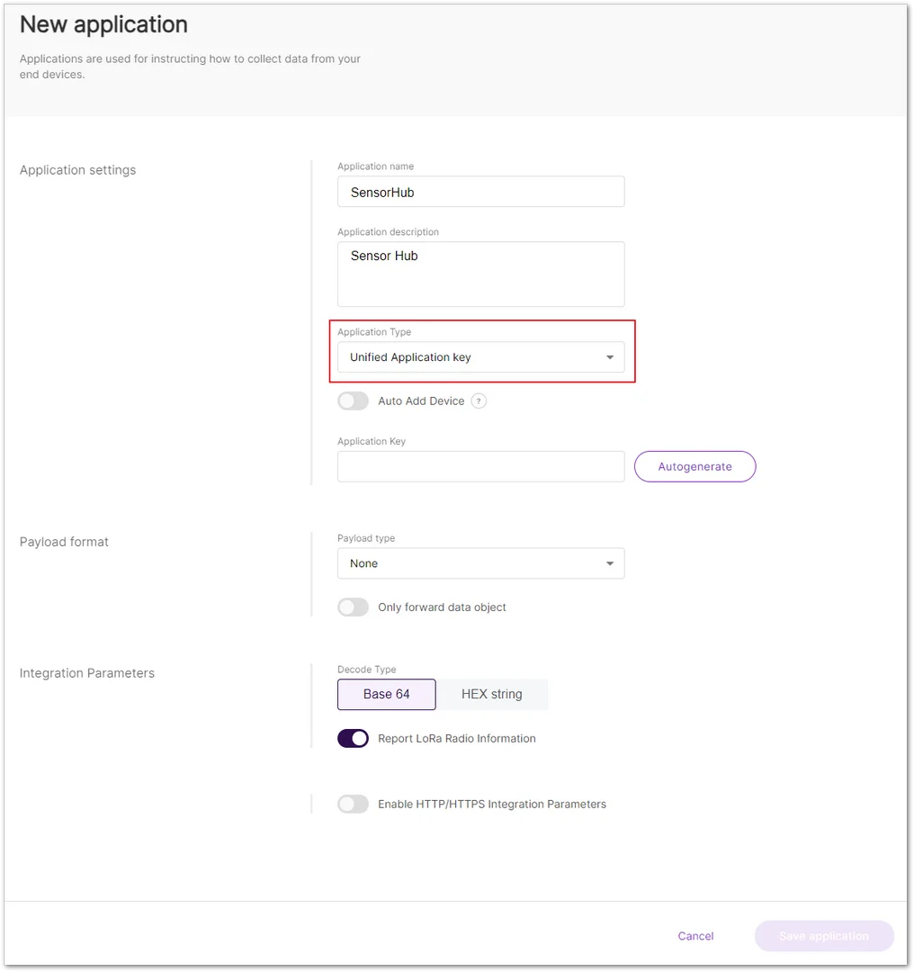 Unified Application Key