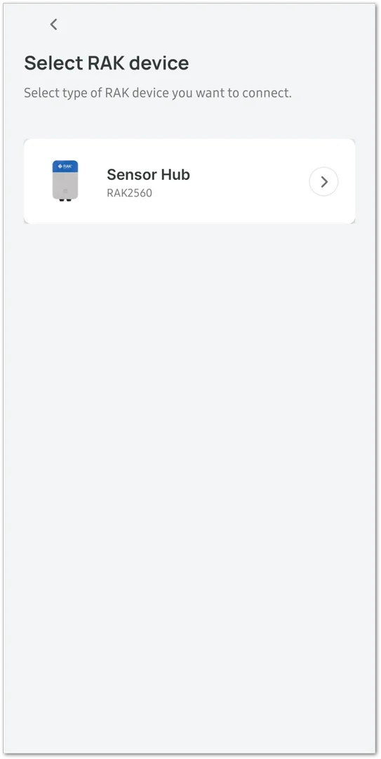 Select Sensor Hub