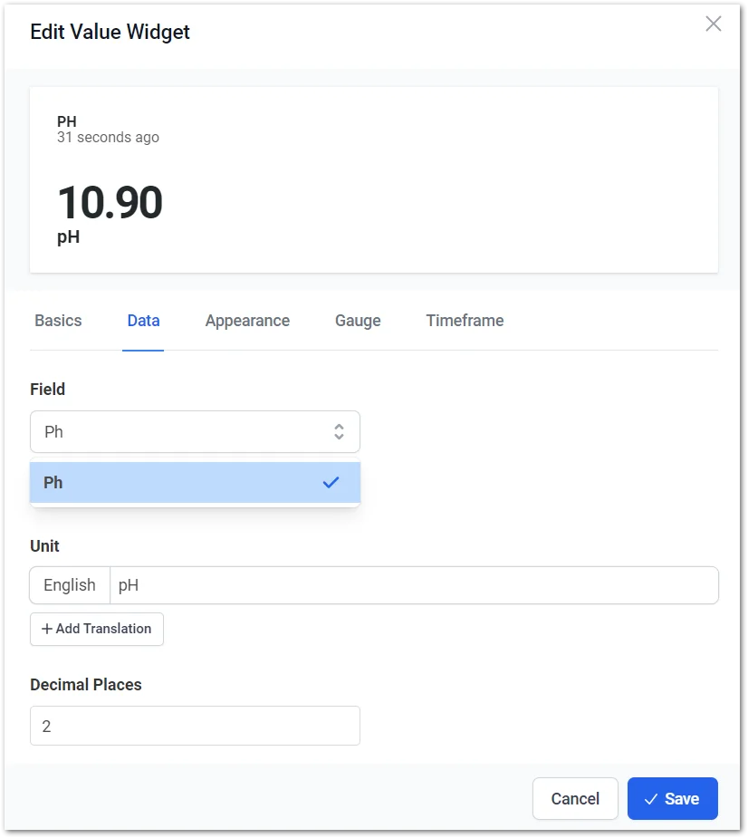 Setting Parameters