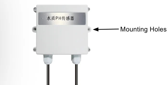 Water pH sensor Mounting Holes