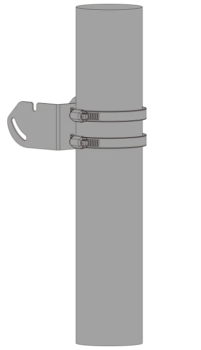 Secure the mounting bracket