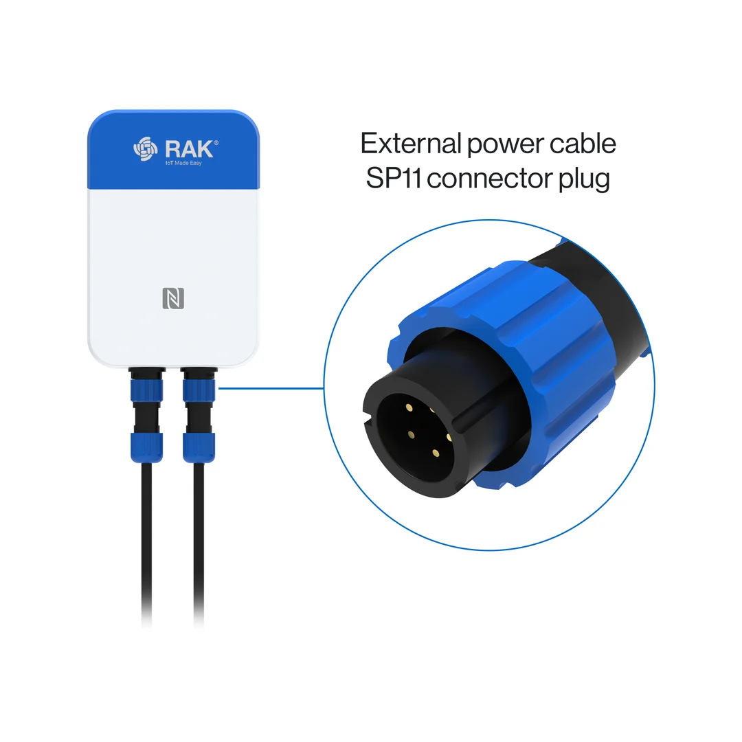 Connect external power supply