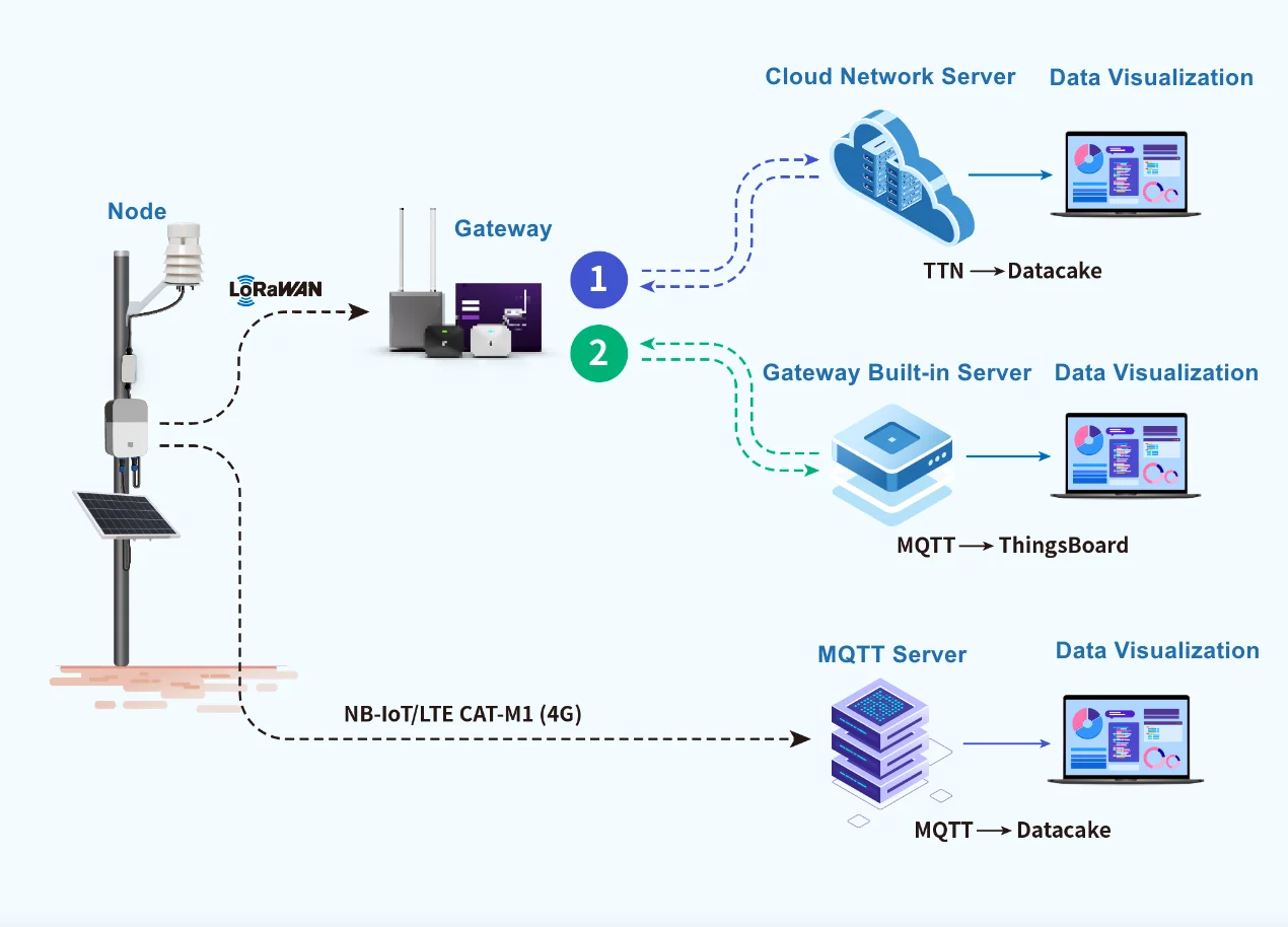 LoRaWAN application scenario
